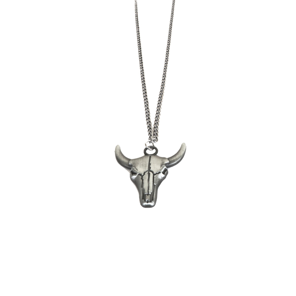 Bull signature necklace - charms, κολιέ, μακριά, unisex