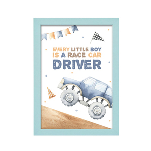 Παιδικό καδράκι "Αυτοκινητάκι" - πίνακες & κάδρα, αγόρι, αυτοκίνητα, αυτοκινήτου
