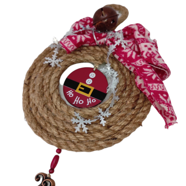 Χειροποίητο Γούρι Κύκλος Κρεμαστό ύψος 25cm - charms, δώρο, κρεμαστά, χριστουγεννιάτικα δώρα, γούρια - 2