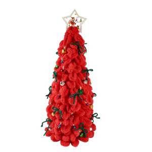 Χριστουγεννιάτικο διακοσμητικό δέντρο - κεραμικό, διακοσμητικά, δέντρο, νήμα
