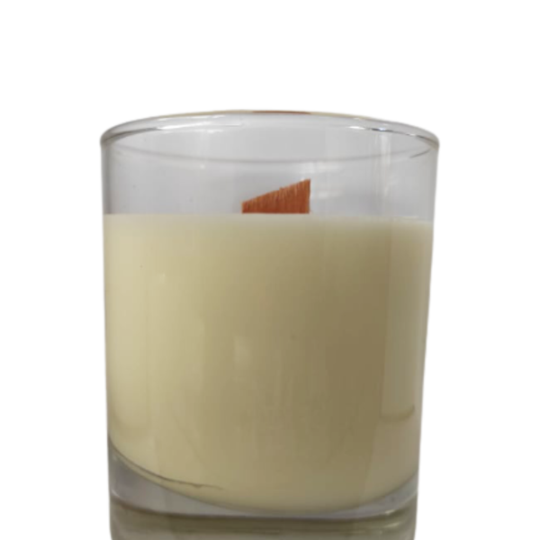 ΚΕΡΙ ΣΟΓΙΑΣ ΜΕ ΑΡΩΜΑ APLLE & CINNAMON - 160g - αρωματικά κεριά, κερί σόγιας, soy wax - 4