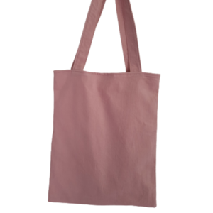 Υφασμάτινη tote τσάντα "ροζ κοτλέ-vintage" 41x33cm - ύφασμα, ώμου, all day, tote, πάνινες τσάντες - 2