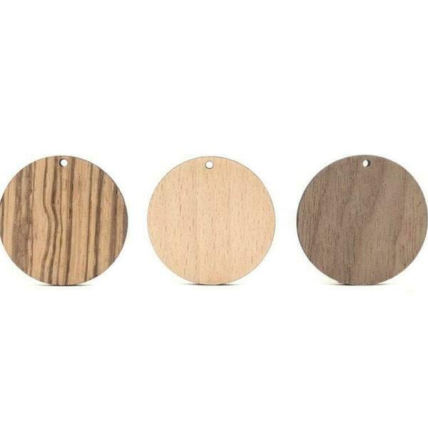 Ξύλινος κύκλος για την κατασκευή κοσμήματος - ξύλο, υλικά κοσμημάτων, ξύλινα