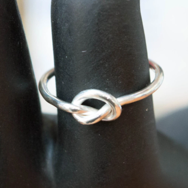 Ασημένιο δαχτυλίδι με σύμβολο το άπειρο - ασήμι 925, άπειρο, βεράκια, σταθερά - 4