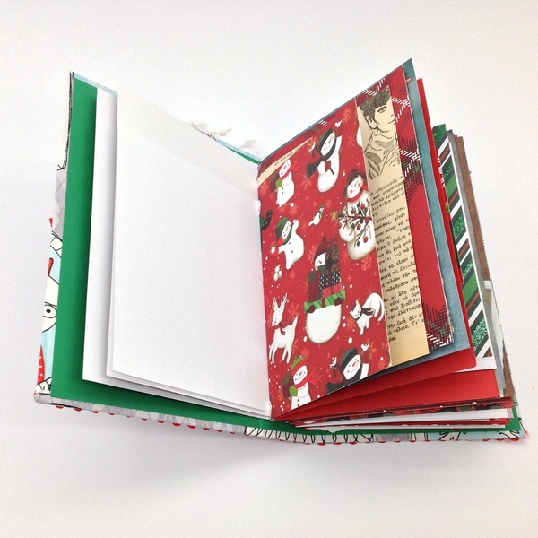 Χριστουγεννιάτικο Σημειωματάριο Journal -HO HO HO - άλμπουμ, χριστούγεννα, δέντρο, προσωποποιημένα - 4