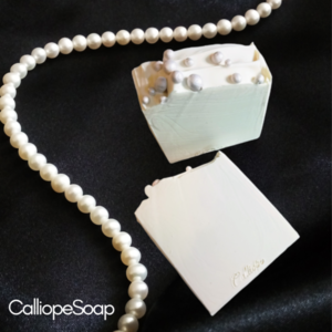White pearls soap - χεριού, προσώπου, σώματος - 2