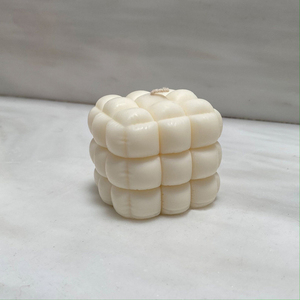 Pillow Cube soy candle - αρωματικά κεριά, κερί σόγιας, vegan friendly - 2