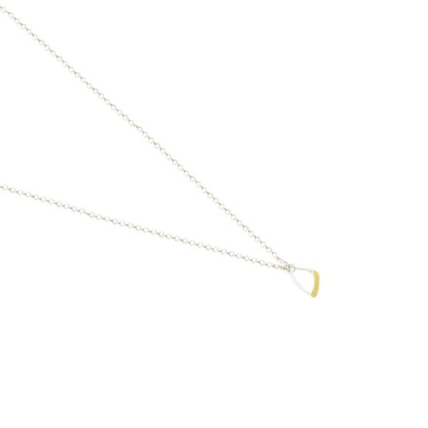 Κολιέ "Small Thread" Χρυσό - αλυσίδες, επιχρυσωμένα, ασήμι 925, κοντά