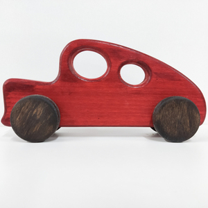 Ξύλινο αυτοκινητάκι vintage - ξύλινα παιχνίδια