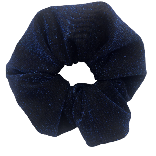 Σετ ''midnight stardust'' στέκα και λαστιχάκι ( scrunchie) για τα μαλλιά - ύφασμα, γκλίτερ, λαστιχάκι, για τα μαλλιά, στέκες - 5