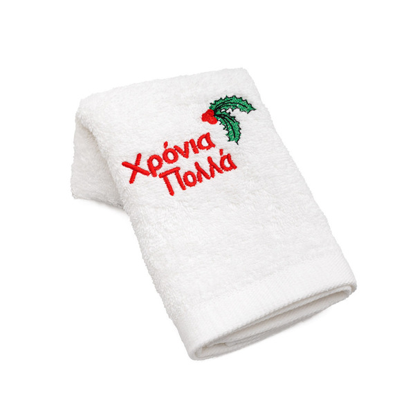 X-mas πετσέτα χεριών - ύφασμα, λευκά είδη, πετσέτα