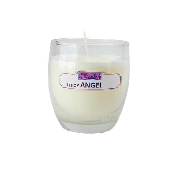 Αρωματικό κερί *Τύπου ΑNGEL T. MUGLER σε ποτήρι - δώρο, αρωματικά κεριά, διακοσμητικά, κεριά, κεριά & κηροπήγια
