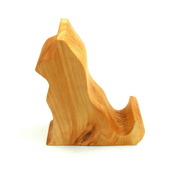 Βάση Κινητού από μασίφ ξύλο ελιάς - Μοναδικό κομμάτι