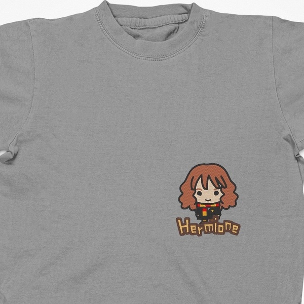 Βαμβακερό μπλουζάκι με κεντητό σχέδιο Harry Potter Ερμιονη - βαμβάκι, κεντητά, δώρο - 2