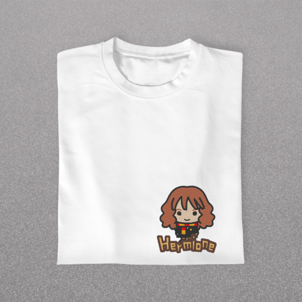 Βαμβακερό μπλουζάκι με κεντητό σχέδιο Harry Potter Ερμιονη - βαμβάκι, κεντητά, δώρο - 5