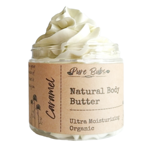 Caramel Organic Body Butter - δώρο, χειροποίητα, κρέμες σώματος