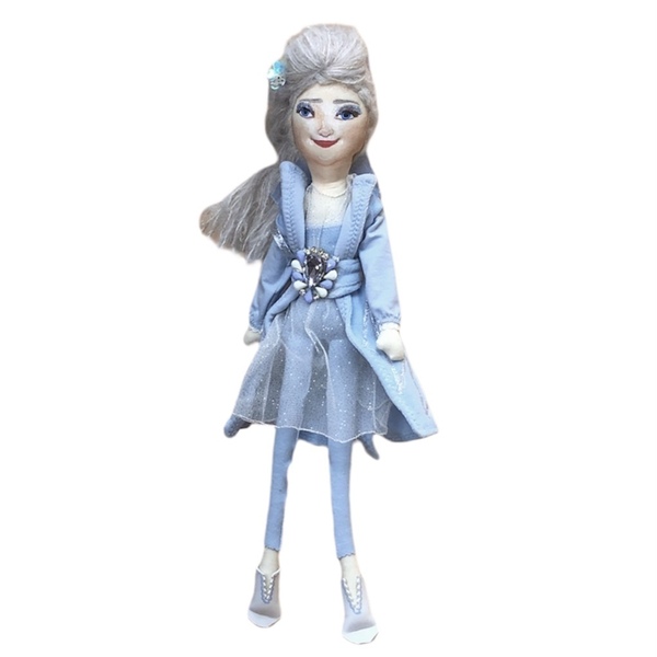 Πάνινη Κούκλα πριγκίπισσα ύψος 50εκατ.(συλλεκτική) - κουκλίτσα, παιχνίδια, πριγκίπισσα, χριστουγεννιάτικο