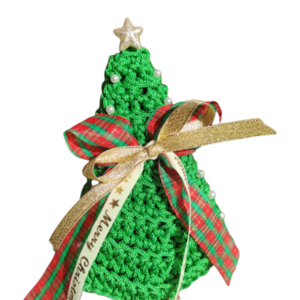 Δεντράκι χριστουγεννιάτικο - νήμα, διακοσμητικά, δέντρο