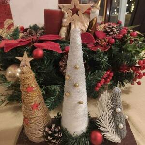 Διακοσμητικά χριστουγεννιάτικα δεντράκια - ξύλο, δώρο, χριστουγεννιάτικο, διακοσμητικά, δέντρο - 5