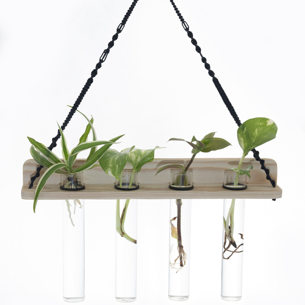 Propagation station Lineal 30x5x14 cm - charms, μακραμέ