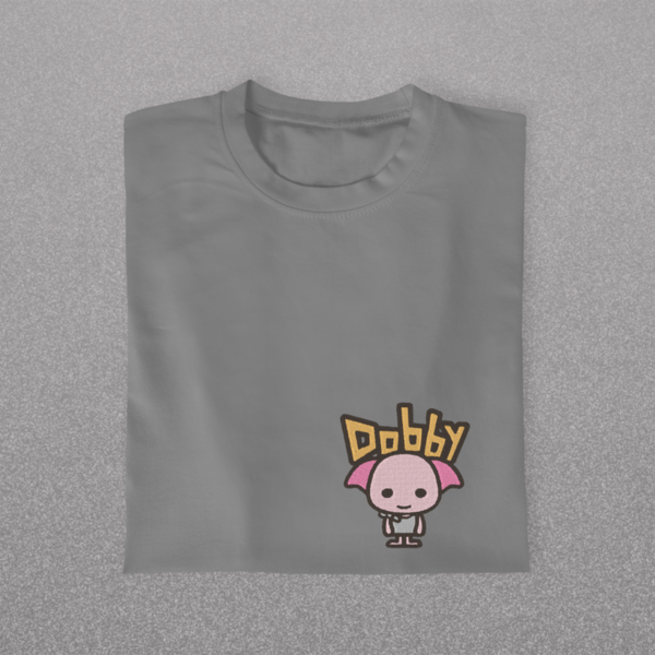 Βαμβακερό μπλουζάκι με κεντητό σχέδιο Harry Potter Dobby - βαμβάκι, κεντητά - 5