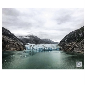 Printable Art|Photography "Dawes Glacier.Alaska". Ψηφιακό αρχείο - καλλιτεχνική φωτογραφία, αφίσες