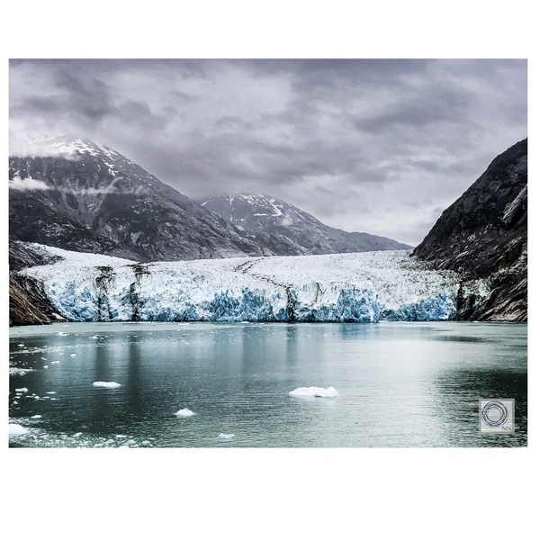 Printable Art|Photography "Dawes Glacier. Edicott Arm Fjord in Alaska". Ψηφιακό αρχείο - αφίσες