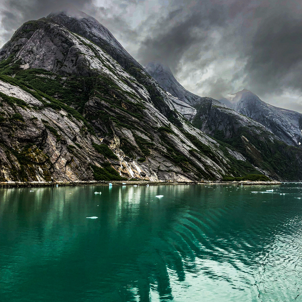 Printable Art|Photography "Frozen mountain. Edicott Arm Fjord". - 12,1mb Ψηφιακό αρχείο - αφίσες - 2