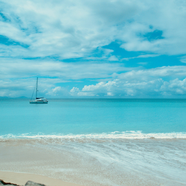 Printable Art|Photography "Turquoise tropical beach in Antigua". - 2,4mb Ψηφιακό αρχείο - αφίσες - 2