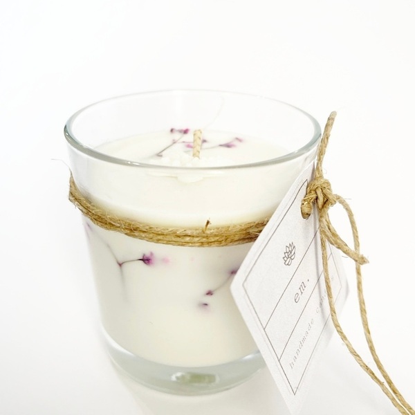 Αρωματικό κερι σογιας - αρωματικά κεριά