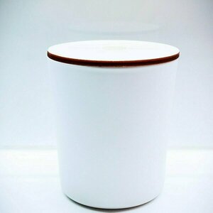 Χειροποίητο Αρωματικό Κερί Σόγιας με Άρωμα White Musk 170gr, Λευκό Ποτήρι - αρωματικά κεριά, κερί σόγιας - 2