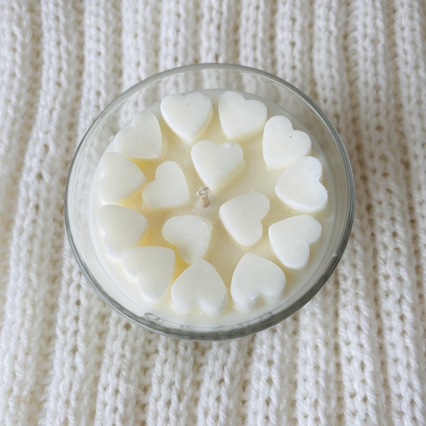 “Pure love”με άρωμα white musk-200ml - αρωματικά κεριά - 3