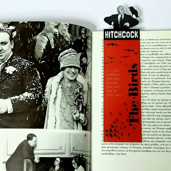 Σελιδοδείκτης Alfred Hitchcock 5Χ20 εκ - σελιδοδείκτες - 5