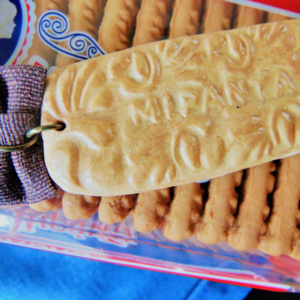 Μενταγιόν από πηλό μπισκότο Μιράντα Παπαδοπούλου - επάργυρα, πηλός, πρωτότυπα δώρα, μενταγιόν - 2