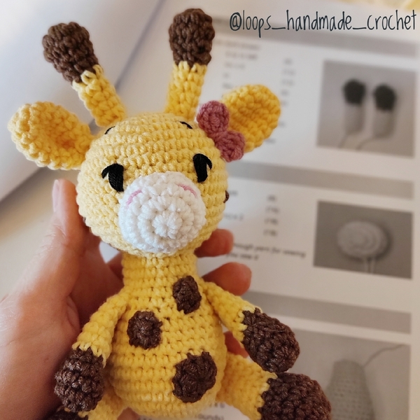 Pattern amigurumi giraffe in English πατρόν πλεκτό κουκλακι καμηλοπάρδαλη - λούτρινα, amigurumi - 2