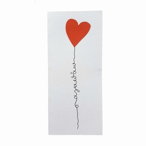 χειροποίητη κάρτα με μήνυμα αγάπης - γενική χρήση, επέτειος, ευχετήριες κάρτες, χαρτί