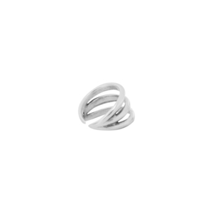 Δαχτυλίδι Αυξομειούμενο "Triple" - επιχρυσωμένα, ορείχαλκος, boho, μεγάλα, αυξομειούμενα - 5