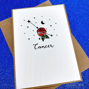 Κάρτες με τους Αστερισμούς των Ζωδίων - Καρκίνος, Λέων, Παρθένος - γενέθλια, ζώδια - 2