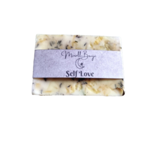 Self Love Soap | Handmade Soap | Χειροποίητο σαπούνι | 100g | calendula, lavender | welcoming spring, bar soap, - σώματος