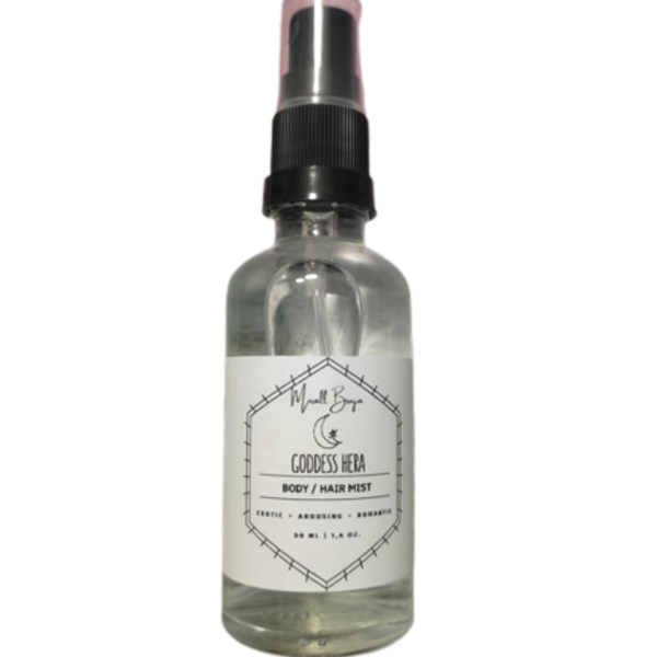 GODDESS HERA | Body And Hair Mist | Body Spray | Perfume Spray | 100% Organic and All Natural