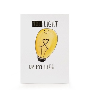 Καρτ-ποστάλ ~ You light up my life - επέτειος, γενική χρήση