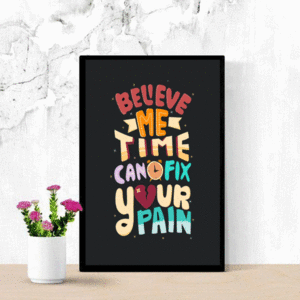 Inspirational Poster "Believe me" Σε Πλαστική Κορνίζα 21x30 - πίνακες & κάδρα, δώρο, αφίσες - 2