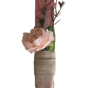 Αρωματική λαμπάδα Τριαντάφυλλο - κορίτσι, τριαντάφυλλο, λαμπάδες, για ενήλικες, για εφήβους - 2