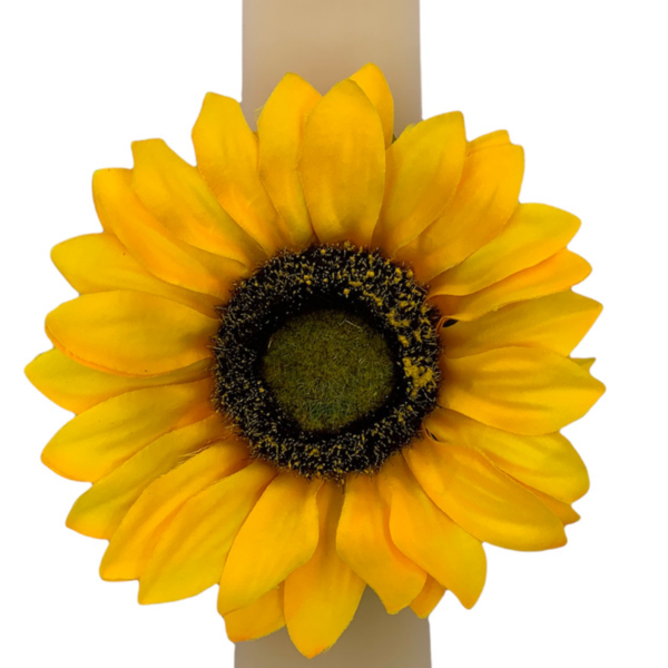 Αρωματική λαμπάδα Ηλιοτρόπιο - κορίτσι, λουλούδια, λαμπάδες, για ενήλικες, για εφήβους - 2