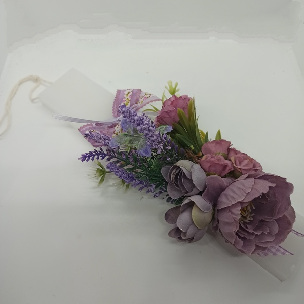Πασχαλινή λαμπάδα με μπουκέτο λουλουδιών - κορίτσι, λαμπάδες, για παιδιά, για ενήλικες, για εφήβους - 5