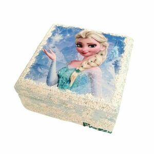 Ξύλινο κουτάκι mtf παγωμένο κοριτσάκι 14*14*7εκ. - κορίτσι, δώρο, κουτί, οργάνωση & αποθήκευση, πριγκίπισσα, δώρο πάσχα