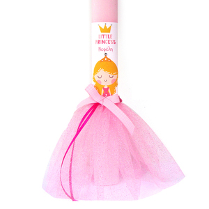 Προσωποποιημένη λαμπάδα "Μικρή πριγκίπισσα" με τούλι - κορίτσι, λαμπάδες, μπαλαρίνες, για παιδιά, ήρωες κινουμένων σχεδίων, προσωποποιημένα