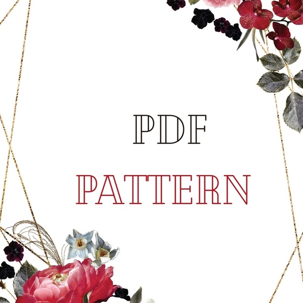 Pdf pattern - happiness is homemade - DIY