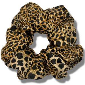 Wildlife XL satin scrunchie - λαστιχάκια μαλλιών, ύφασμα, animal print, σατέν, πολυεστέρας