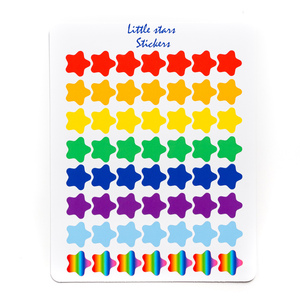«Little Stars Stickers» Φύλλο Αυτοκόλλητο 27cmx21cm - κορίτσι, αγόρι, αστέρι, δώρο, αυτοκόλλητα
